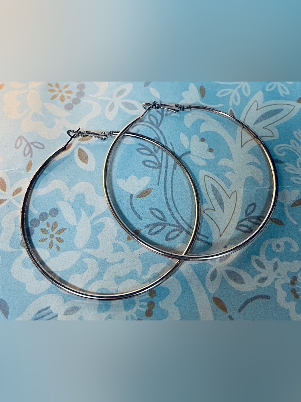 Classic Gold plated Hoop Earrings - Large